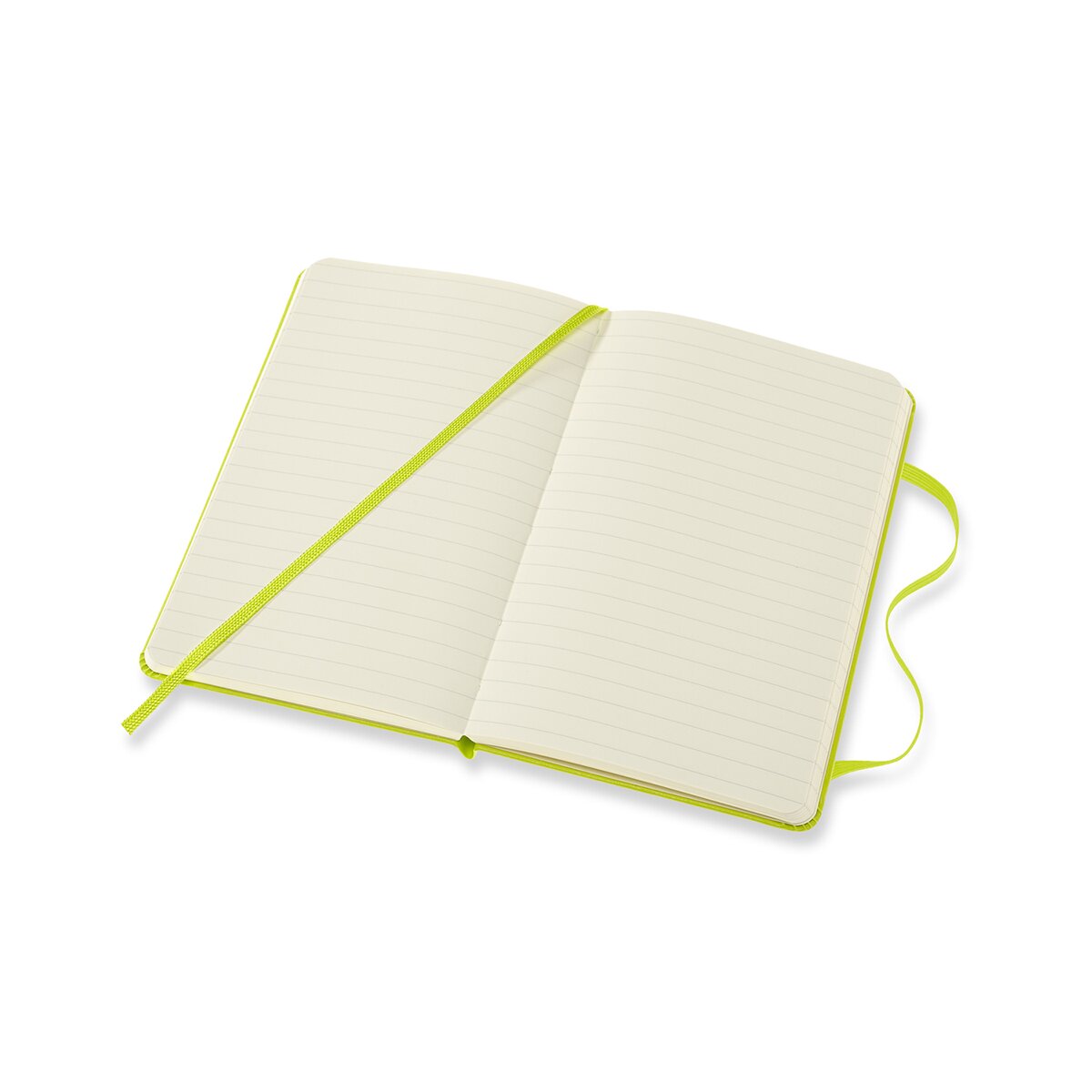 Caderno Classic Pocket Capa Dura Folhas de Linhas - Verde Limão Verde-4