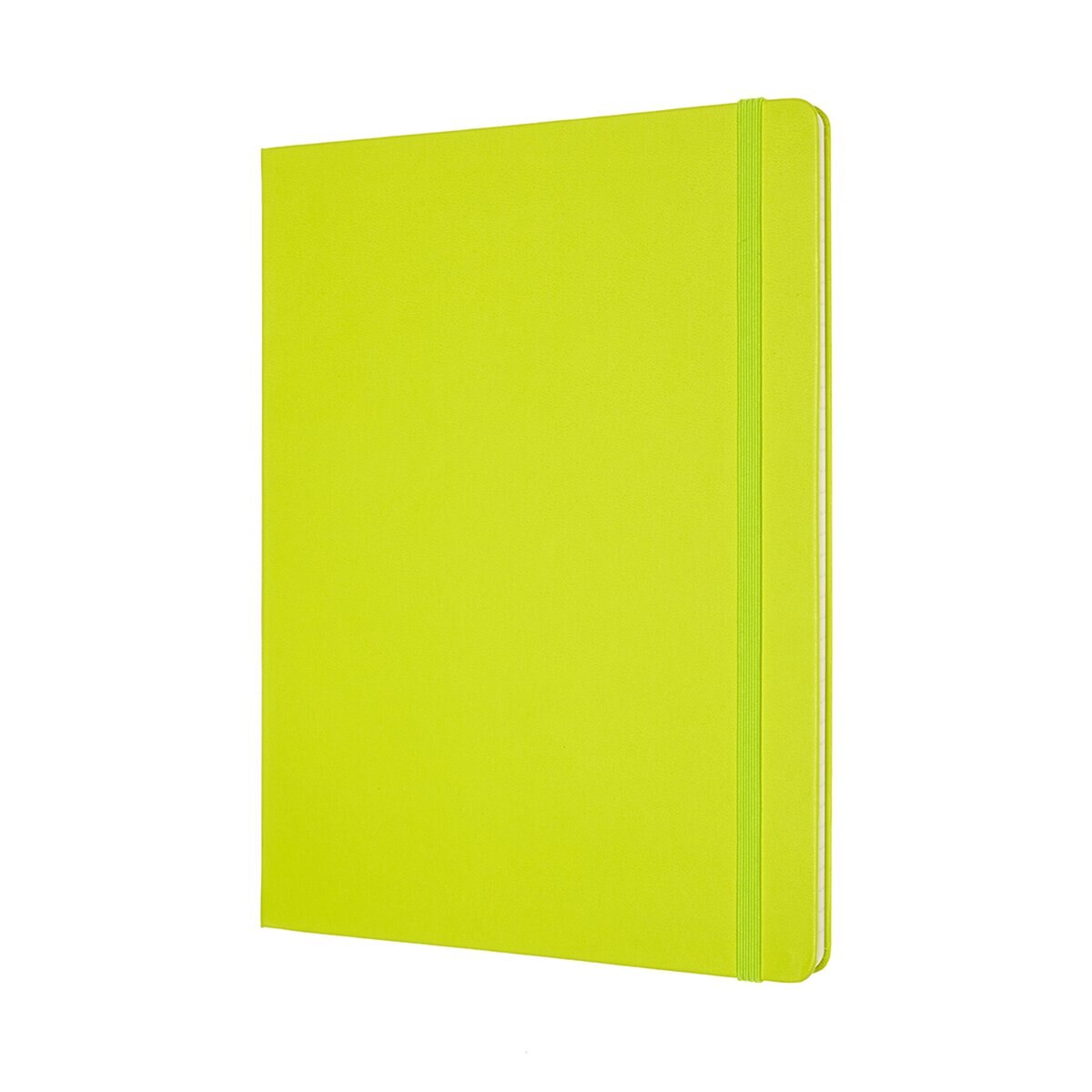 Caderno Classic ExtraLarge Capa Dura Folhas de Linhas - Verde Limão Verde-2