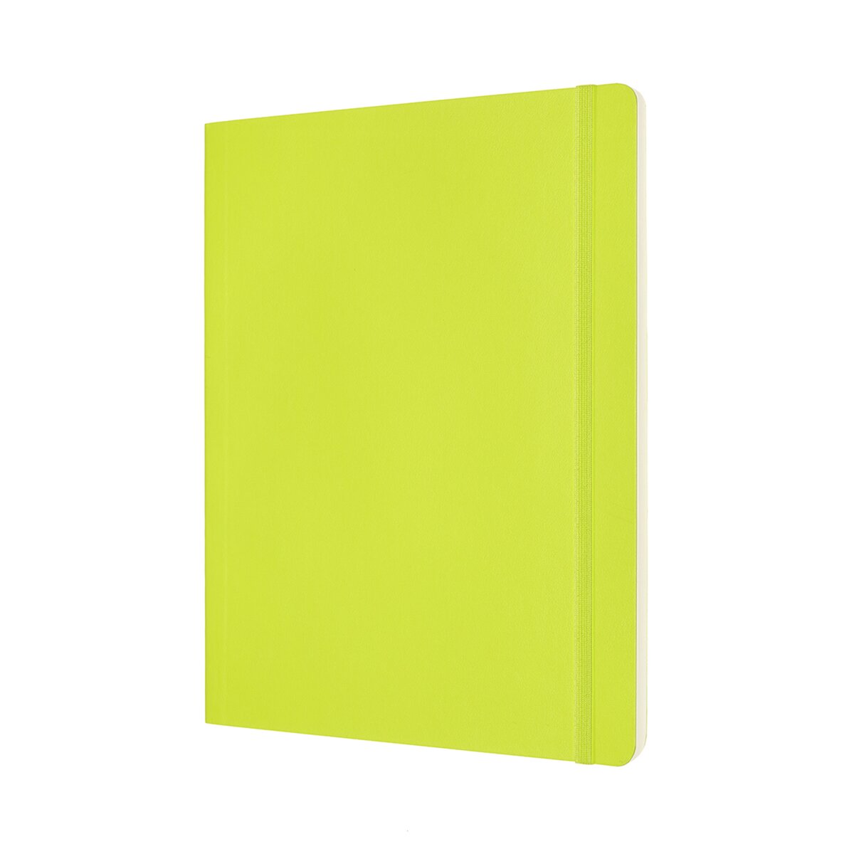Caderno Classic ExtraLarge Capa Mole Folhas Lisas - Verde Limão Verde-2