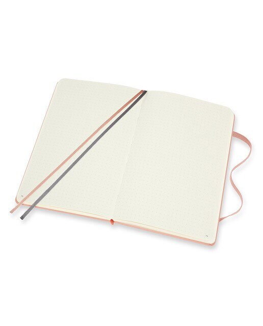 Caderno Large Bullet Journal Folhas Pontilhadas Moleskine Coral Coral-5
