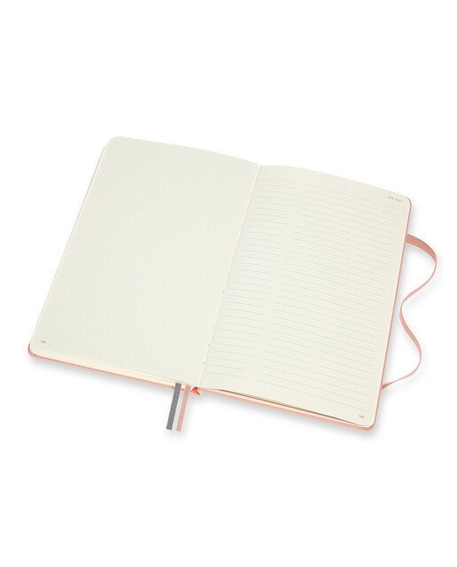 Caderno Large Bullet Journal Folhas Pontilhadas Moleskine Coral Coral-6