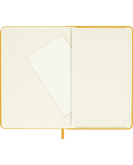 Caderno Classic Pocket Capa Dura Folhas de Linhas - Amarelo Alaranjado Laranja-6