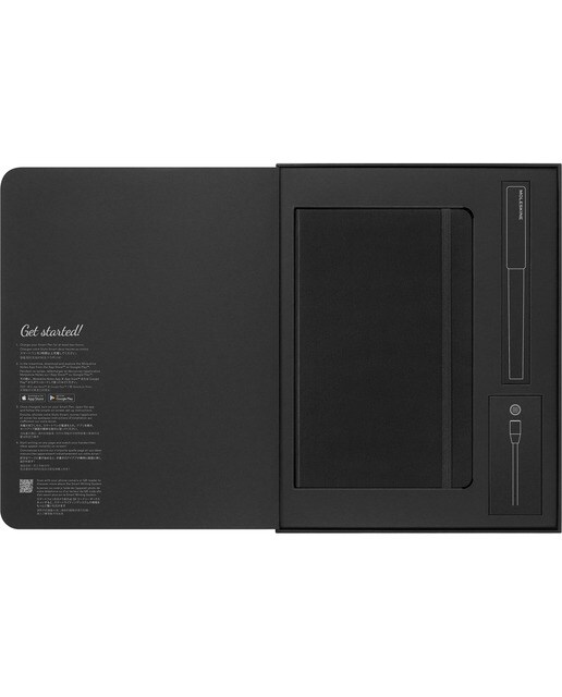 Conjunto de Caderno e Caneta Esferográfica Digital Smart Writing Set Preto-6