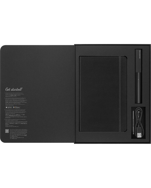 Conjunto de Caderno e Caneta Esferográfica Digital Smart Writing Set Preto-7