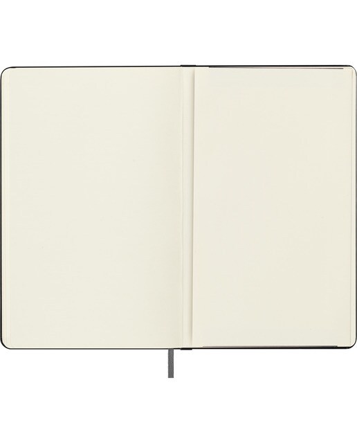 Caderno Paper Tablet Capa Dura Folhas Pautadas - Preto Preto-6