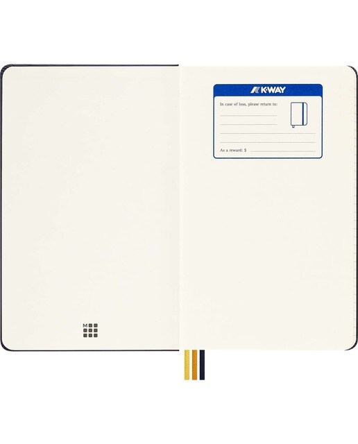 Caderno Large Folhas de Linhas Edição Limitada K-Way - Azul Azul-2