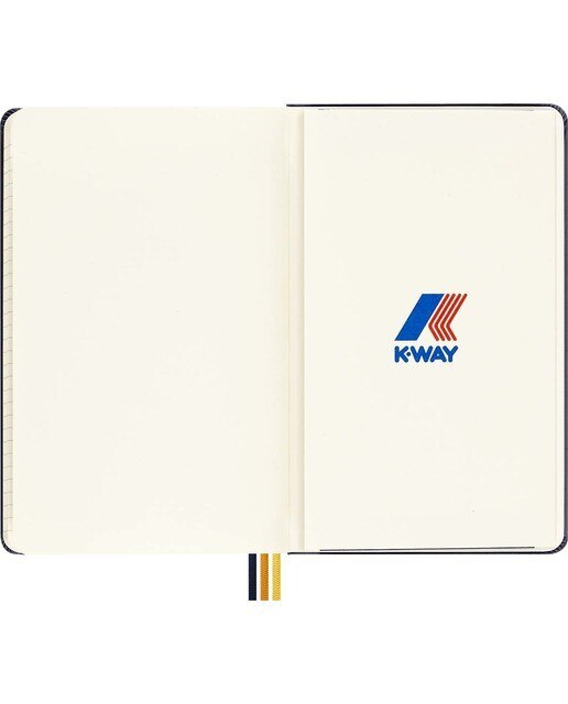 Caderno Large Folhas de Linhas Edição Limitada K-Way - Azul Azul-6