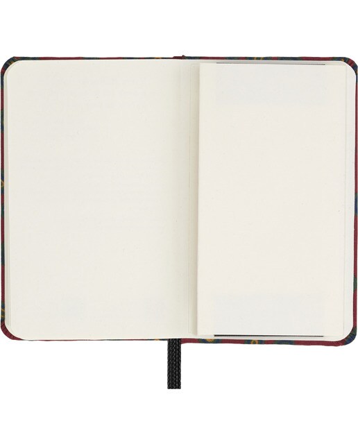 Cuaderno extrasmall  hojas lisas tapa dura de seda Mantero Moleskine burdeos Burdeos-6