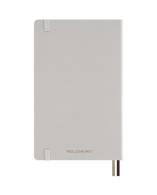 Agenda grande de 2025 semanas com capa dura edição limitada Harry Potter Wingardium Leviosa Moleskine bege em inglês Bege-7