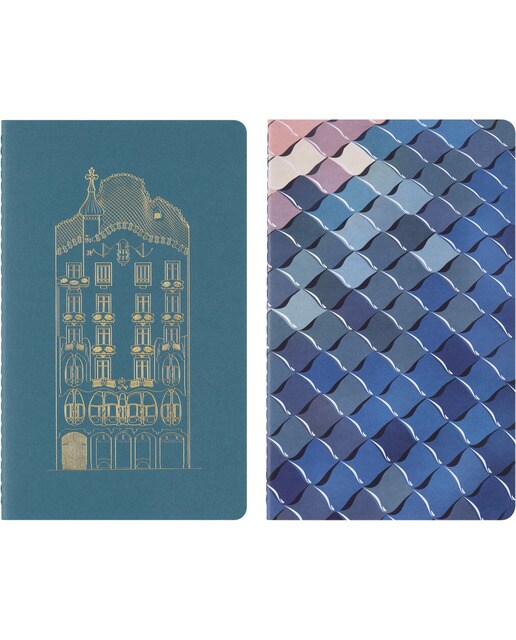 Set de 2 libretas cahier large hojas lisas edición limitada Casa