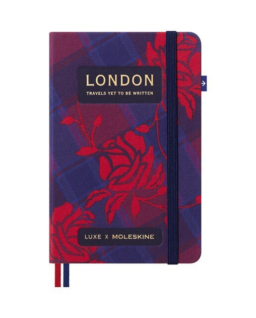 Cuaderno pocket Luxe city Londres  Moleskine multicolor
