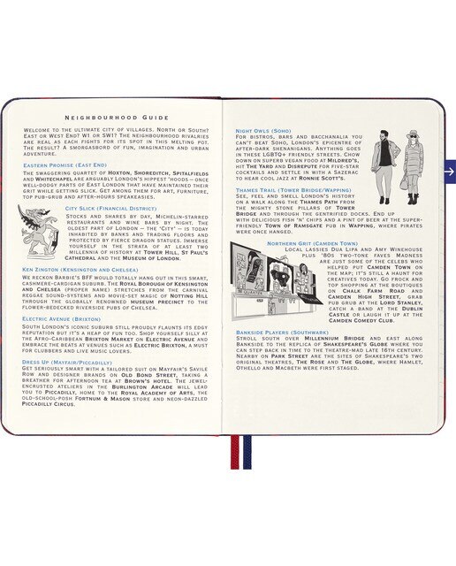 Cuaderno pocket Luxe city Londres Moleskine multicolor Multicolor-3