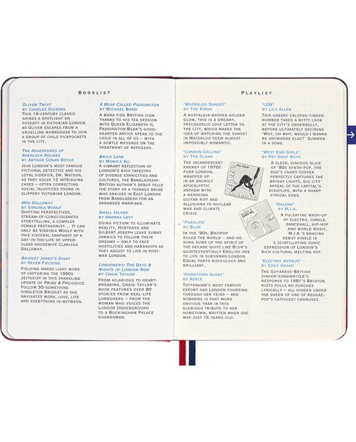 Cuaderno pocket Luxe city Londres Moleskine multicolor Multicolor-5