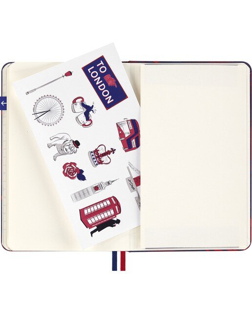 Cuaderno pocket Luxe city Londres Moleskine multicolor Multicolor-10