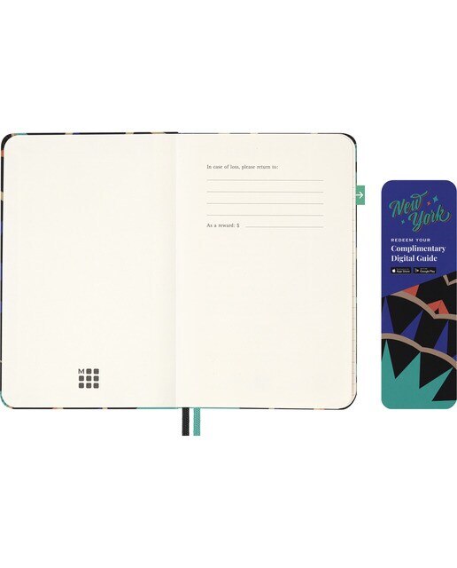 Cuaderno pocket Luxe city Nueva York Moleskine multicolor Multicolor-2