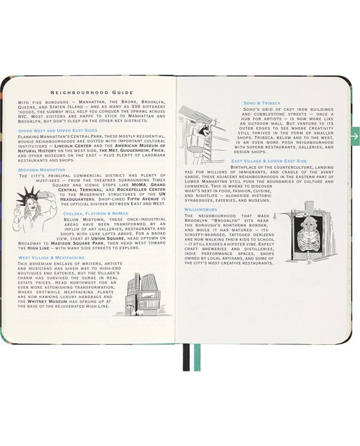 Cuaderno pocket Luxe city Nueva York Moleskine multicolor Multicolor-3
