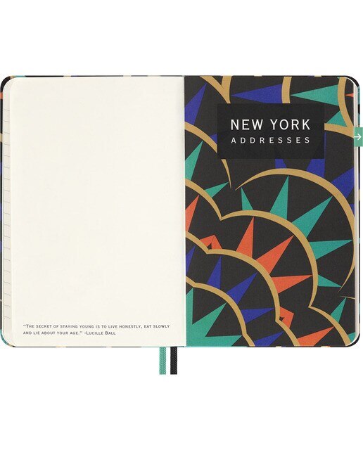 Cuaderno pocket Luxe city Nueva York Moleskine multicolor Multicolor-8