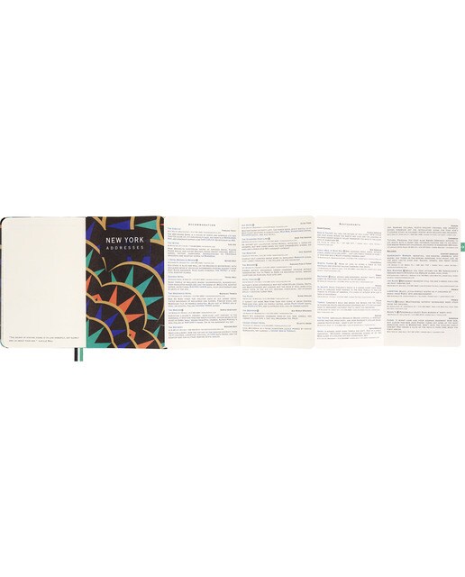 Cuaderno pocket Luxe city Nueva York Moleskine multicolor Multicolor-9