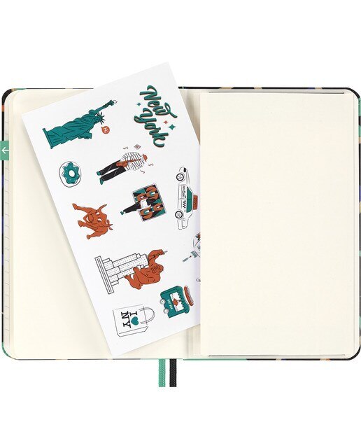 Cuaderno pocket Luxe city Nueva York Moleskine multicolor Multicolor-10