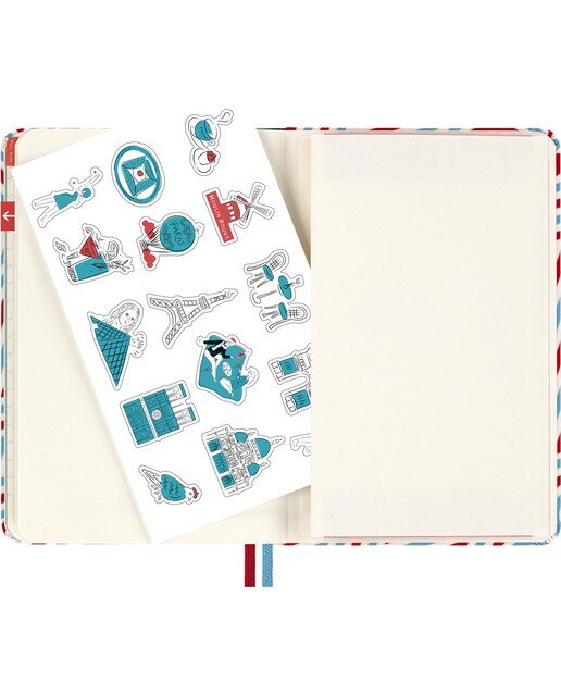 Cuaderno pocket Luxe city París Moleskine multicolor Multicolor-10