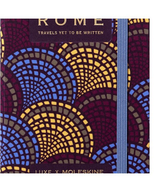 Cuaderno pocket Luxe city Roma Moleskine multicolor