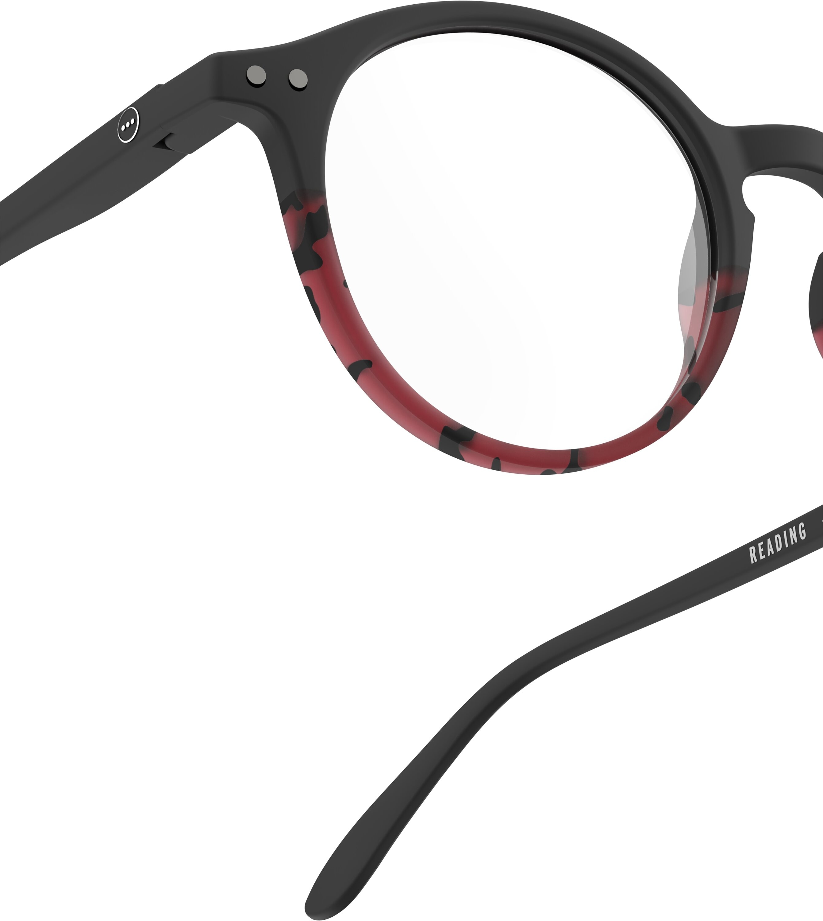 Imagen 3 de Gafas de lectura Izipizi x Moleskine forma #D rojo bermellón