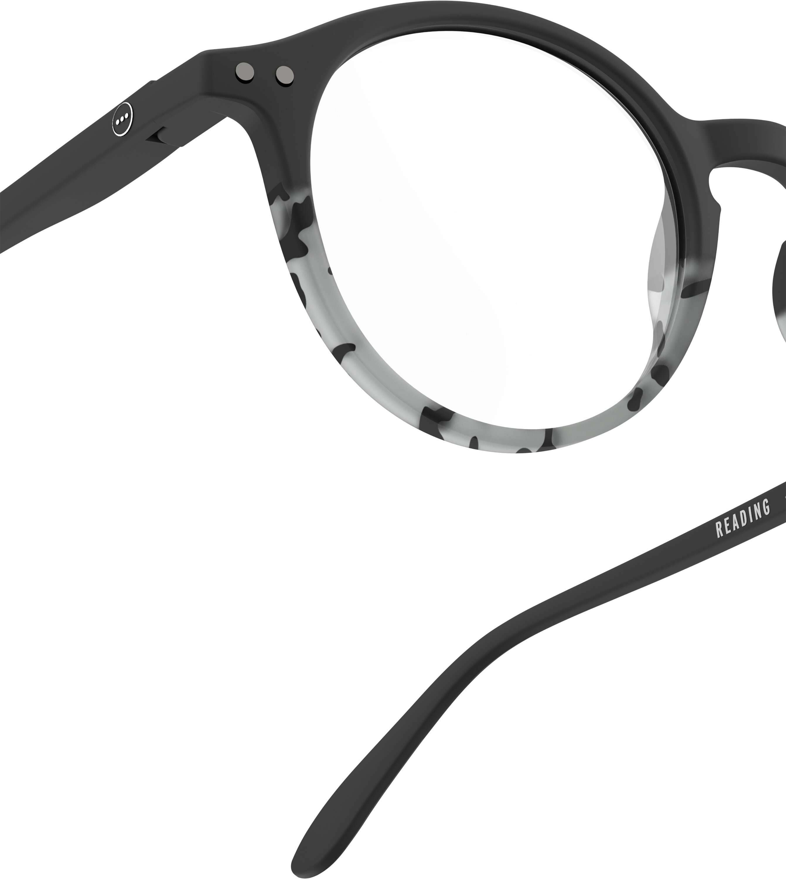 Imagen 3 de Gafas de lectura Izipizi x Moleskine forma #D gris carbón