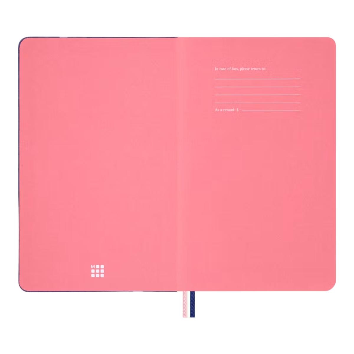 Cuaderno large hojas rayadas tapa dura edición limitada Sakura Moleskine multicolor Multicolor-2