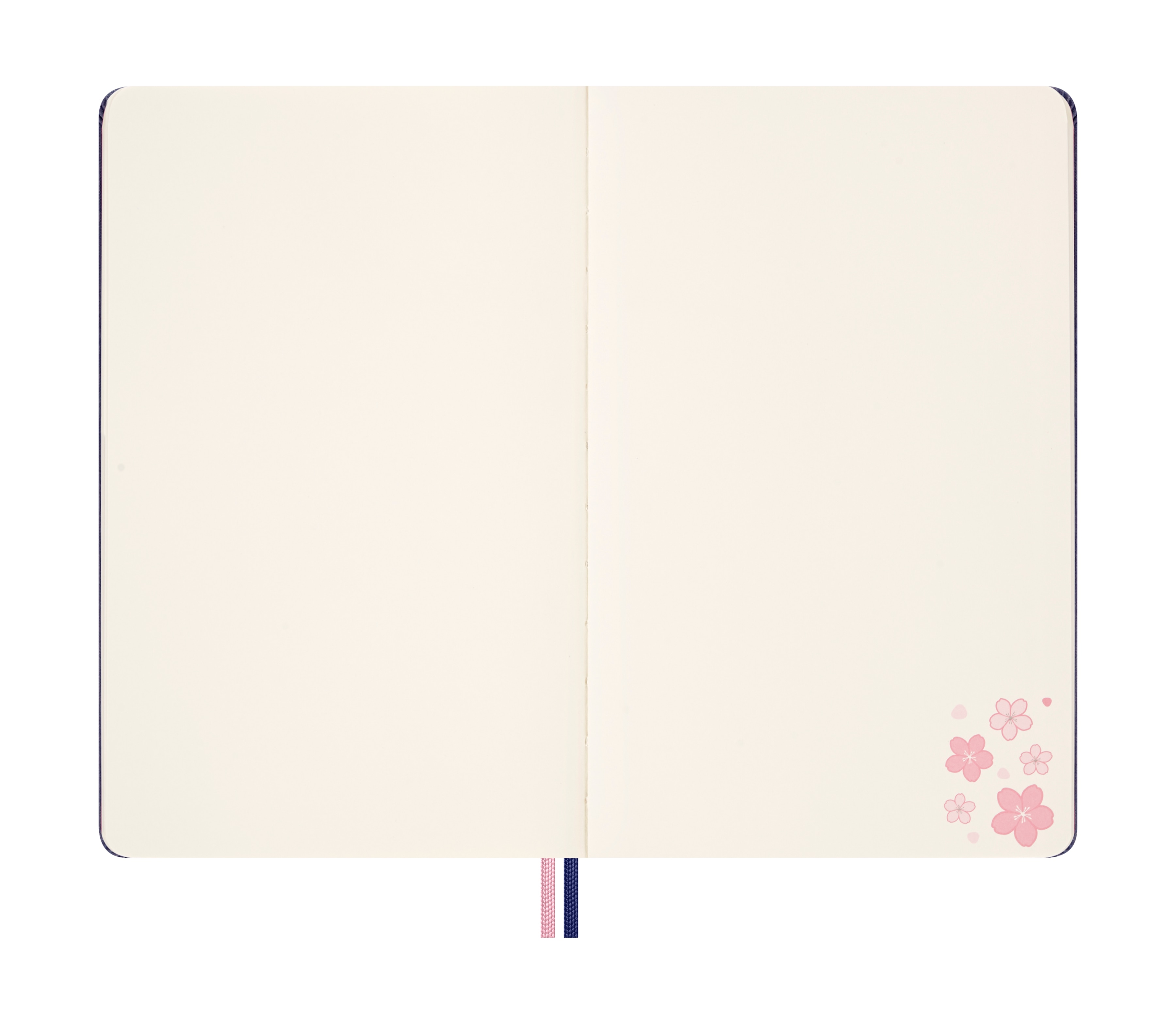 Cuaderno large hojas en blanco tapa dura edición limitada Sakura Moleskine multicolor Multicolor-4