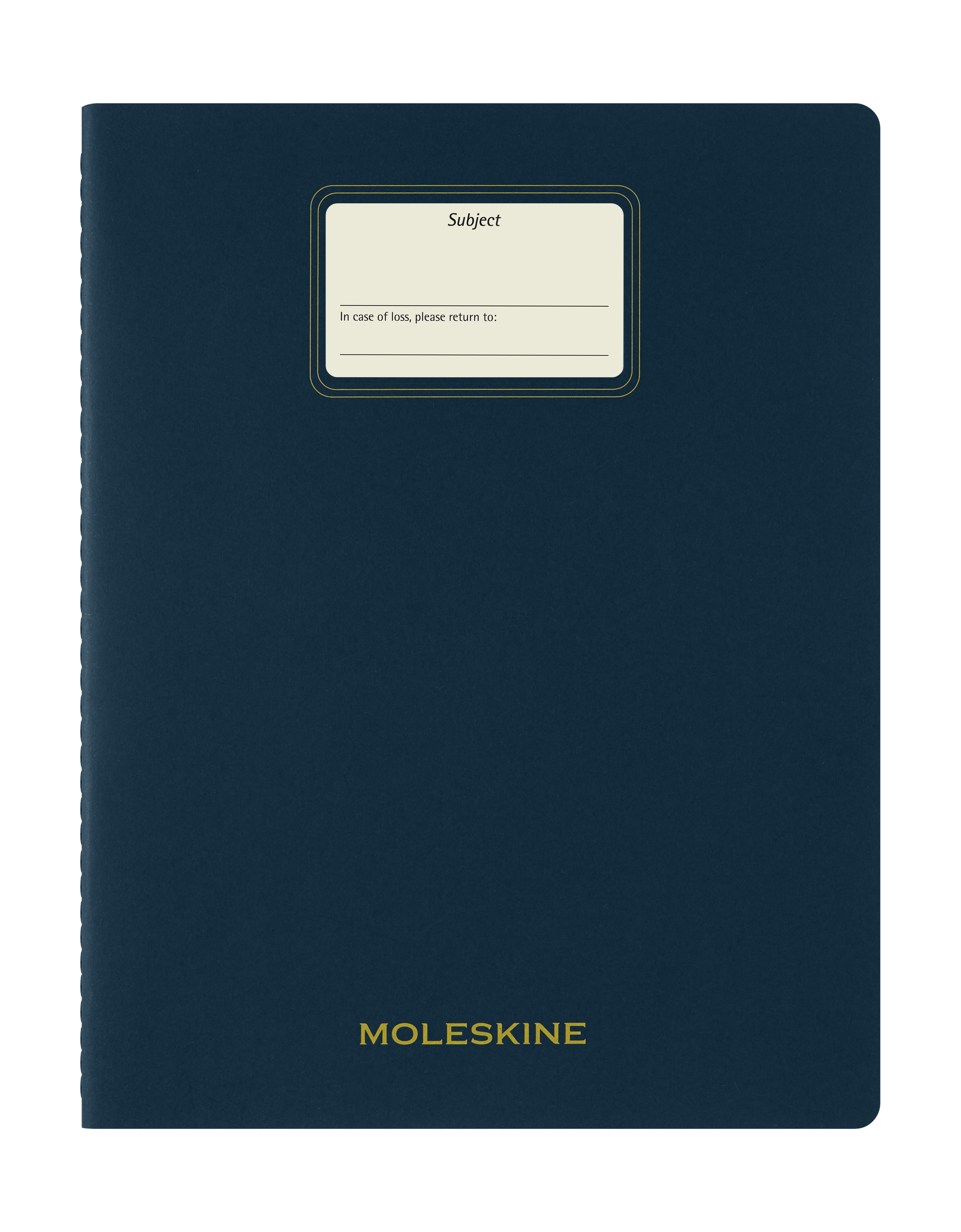 Libreta cahier Student XXL hojas rayadas Moleskine Azul-7