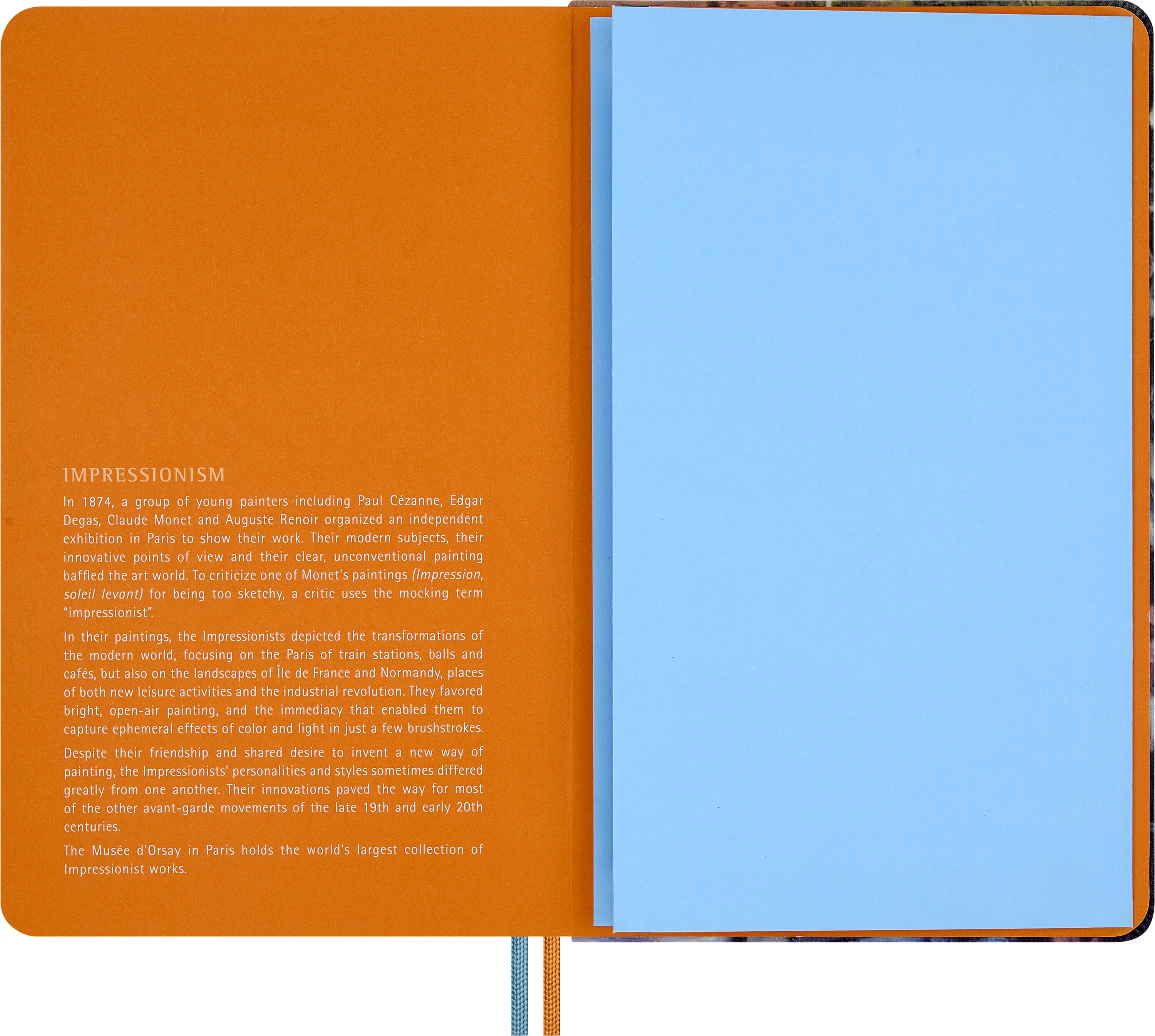 Caderno Large Folhas pautadas Capa Dura Edição Limitada Impresionismo Moleskine Multicolor Multicolor-4
