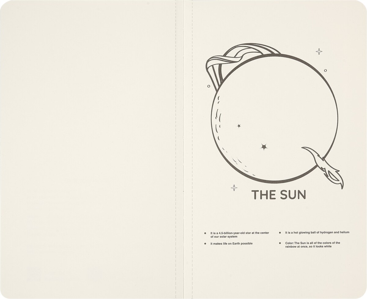 Caderno Volant Grande, Folhas Lisas: Edição Limitada NASA - Multicolorido Multicolor-4