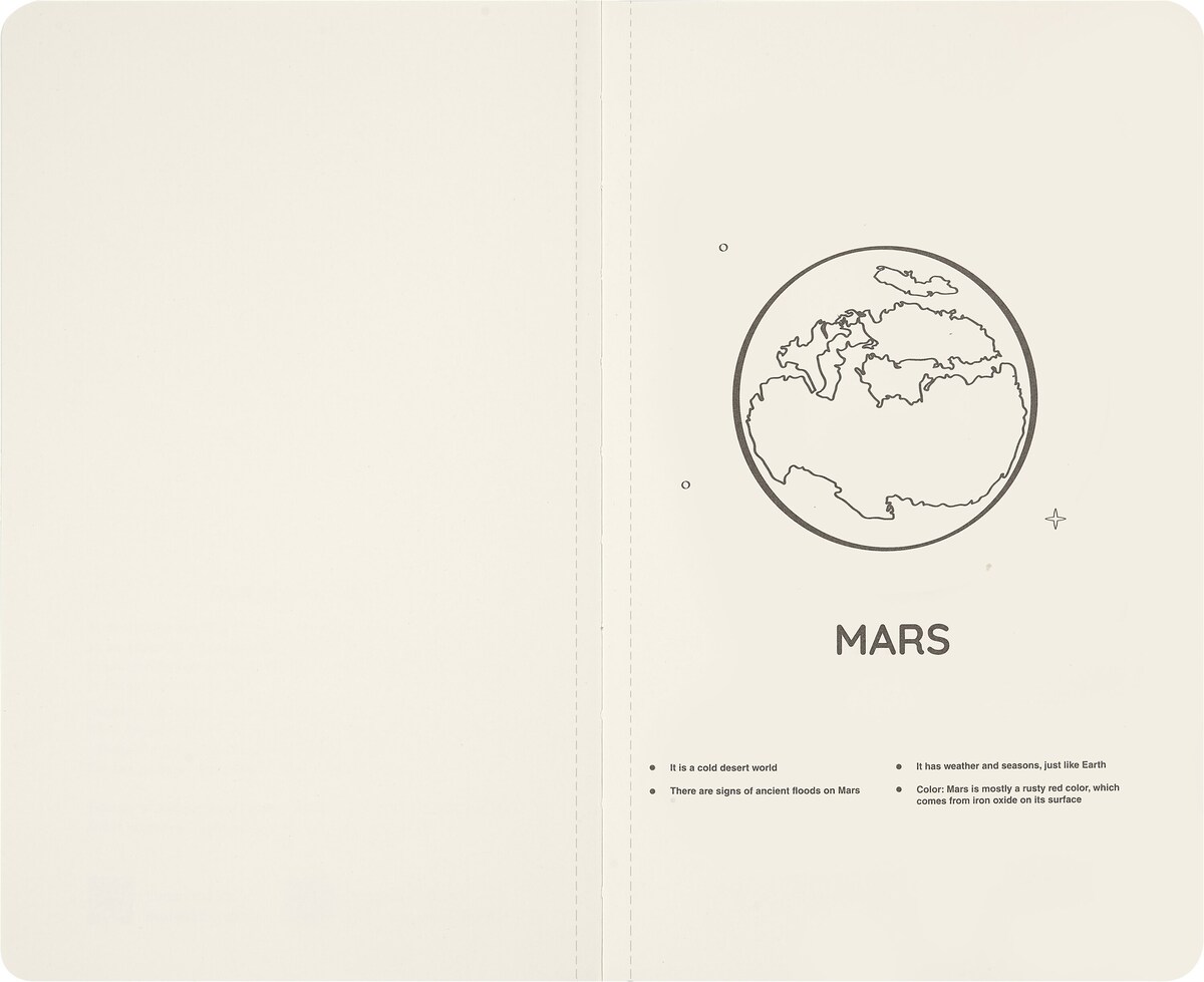 Caderno Volant Grande, Folhas Lisas: Edição Limitada NASA - Multicolorido Multicolor-5