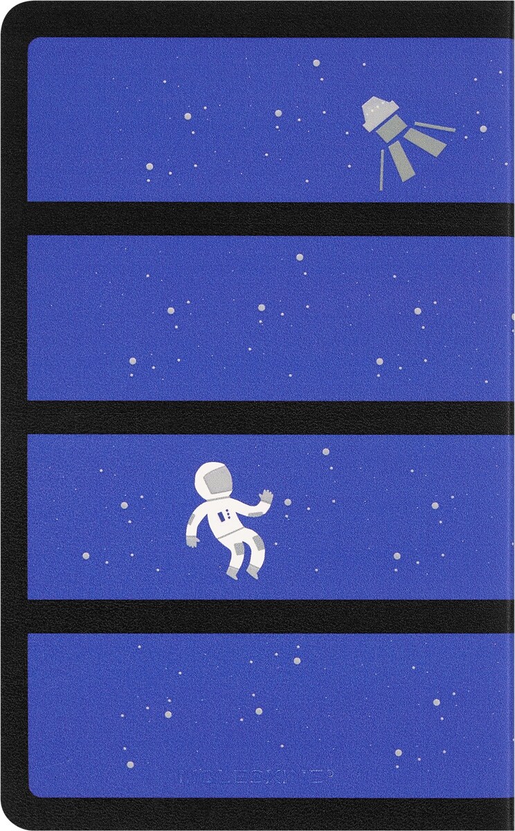 Caderno Volant Grande, Folhas Lisas: Edição Limitada NASA - Multicolorido Multicolor-6