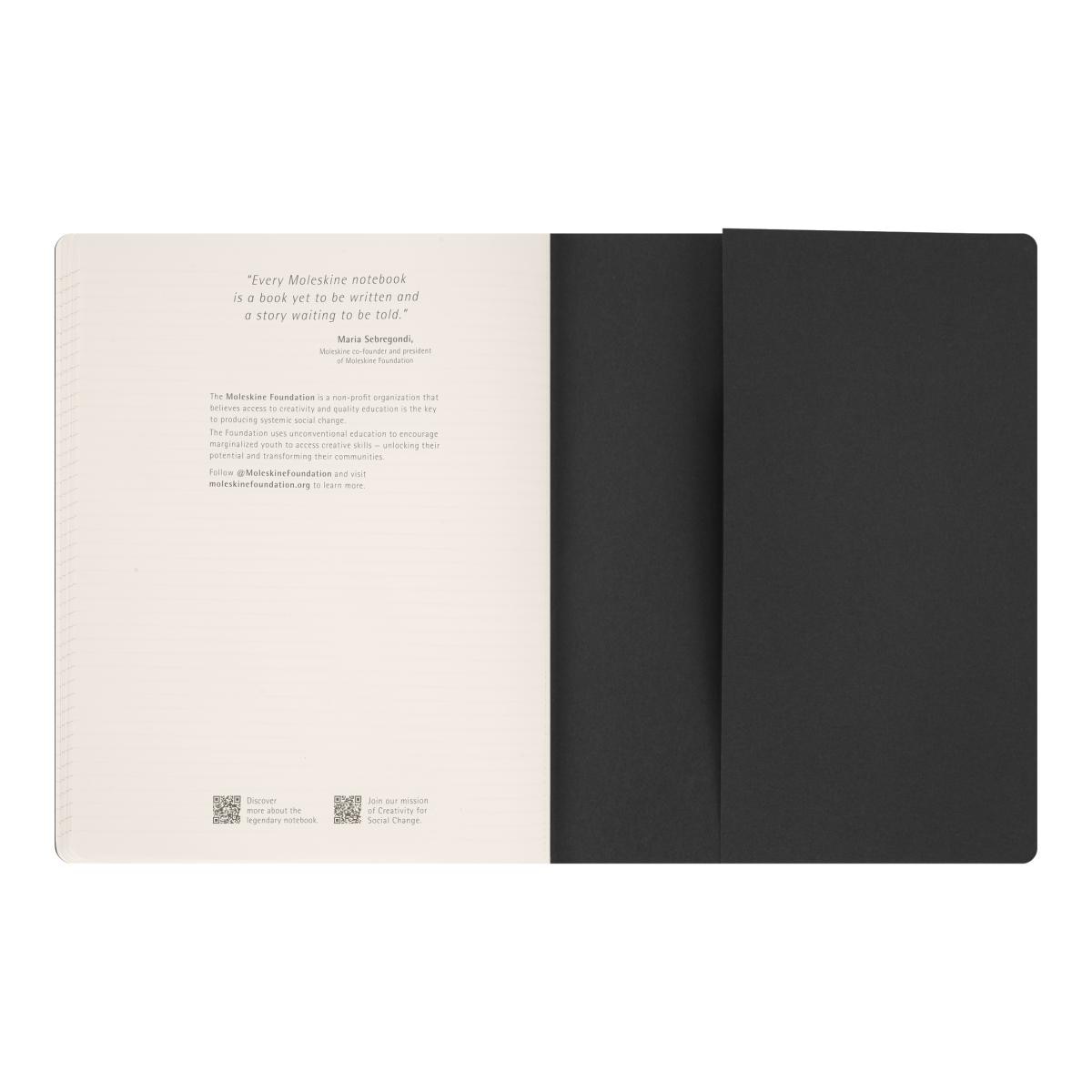 Imagen 4 de Libreta cahier extralarge hojas rayadas Año Caballo Moleskine rojo multicolor Multicolor