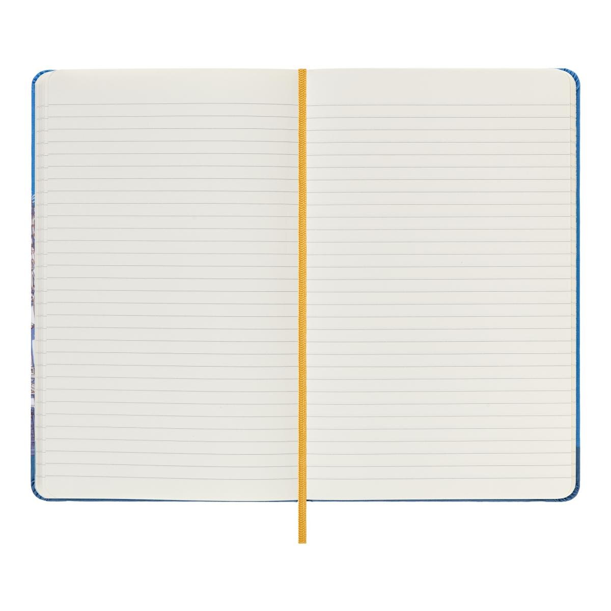 Cuaderno large hojas rayadas tapa dura de tela edición limitada I Am  Milán Moleskine multicolor Multicolor-3