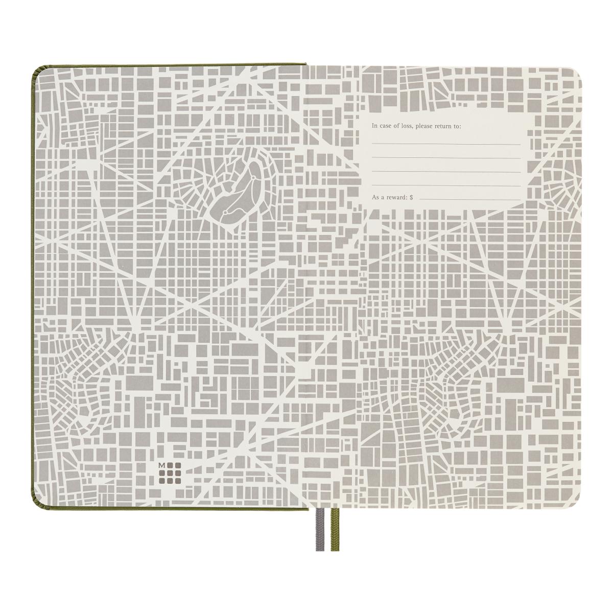 Cuederno passion de viajes Moleskine verde Verde-3
