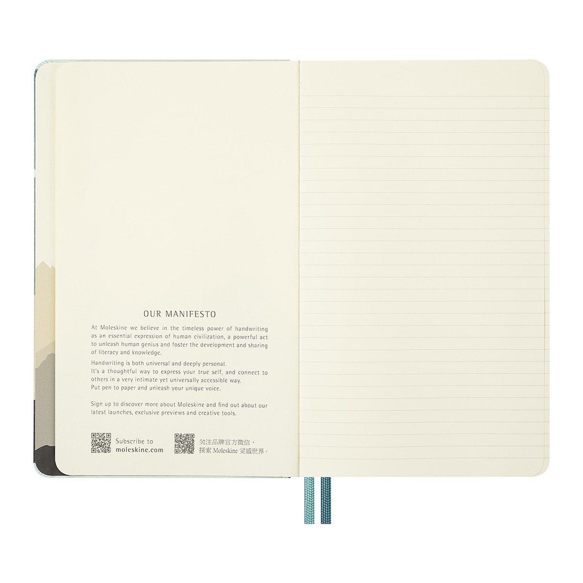 Cuaderno large hojas rayadas tapa dura de tela Aragorn El Señor de los Anillos Moleskine multicolor Multicolor-3