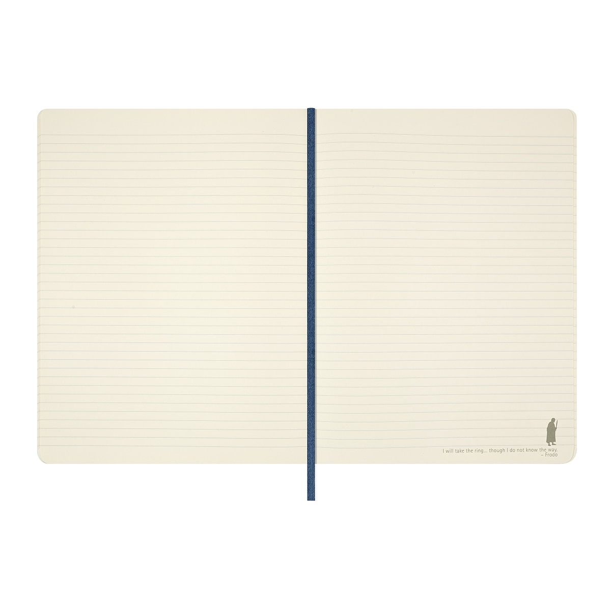 Cuaderno extralarge hojas rayadas tapa blanda El Señor de los Anillos Moleskine multicolor Multicolor-5