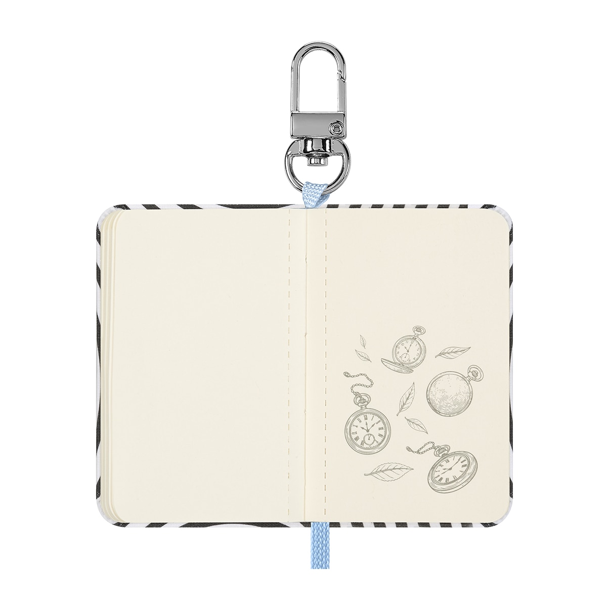 Cuaderno llavero mini hojas lisas tapa dura Alicia en el País de las Maravillas Moleskine multicolor Multicolor-5