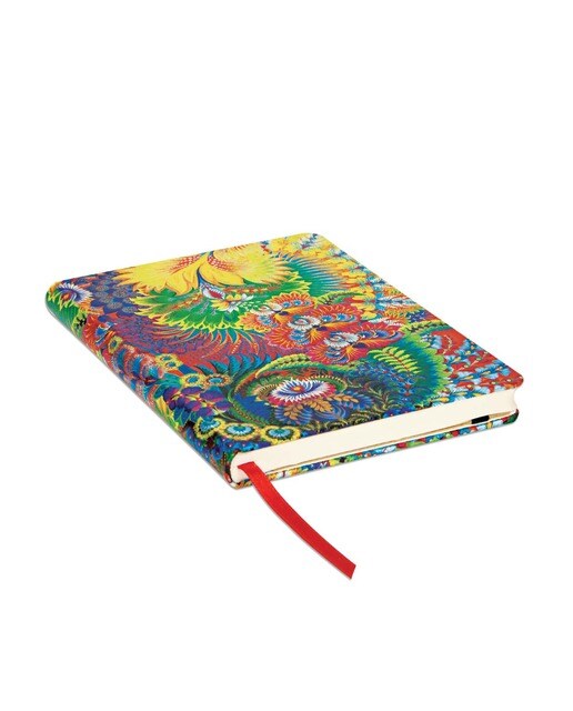 Libreta Midi Liso Cierre con Banda Elástica Amanecer Paperblanks Multicolor Multicolor-3