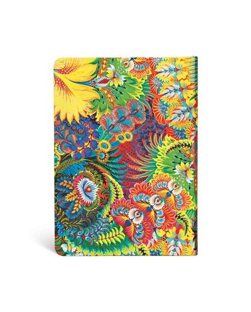 Libreta Midi Liso Cierre con Banda Elástica Amanecer Paperblanks Multicolor Multicolor-4