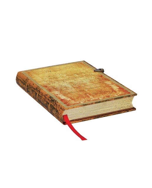 Libreta Midi Liso Cierre con Broche 150 Aniversario de Dumas Paperblanks Arena Arena-3