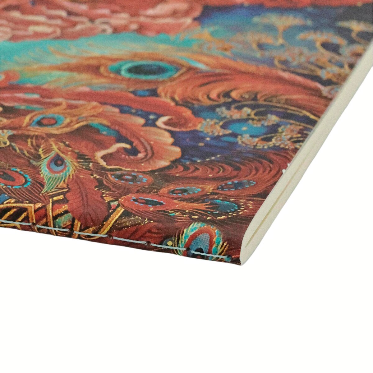 Libreta Cahier de tapas flexibles Pájaro de Fuego A6 (105x148mm) lisa de 80 páginas Paperblanks rojo Rojo-2