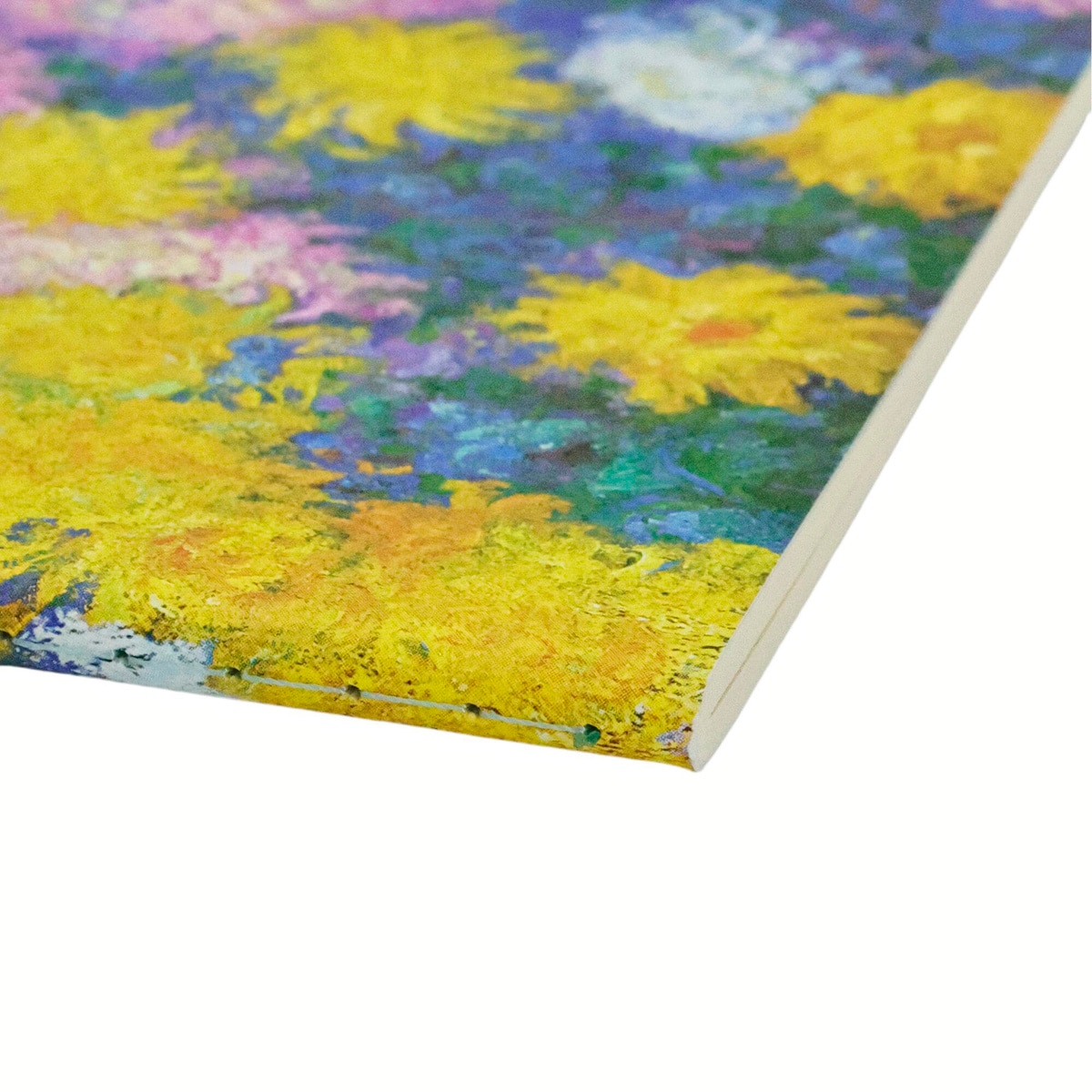 Libreta Cahier de tapas flexibles Crisantemos de Monet A5 (148x210mm) rayada de 80 páginas Paperblanks multicolor Multicolor-2