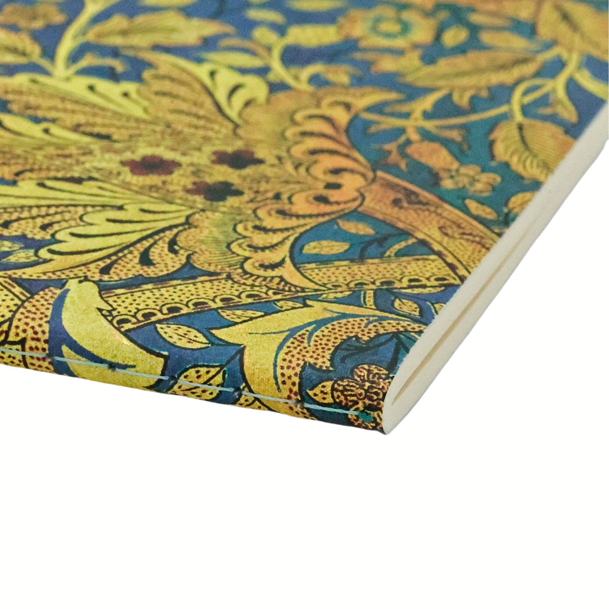 Libreta Cahier de tapas flexibles Morris Danza del Viento A5 (148x210mm) rayada de 80 páginas Paperblanks azul Azul-2