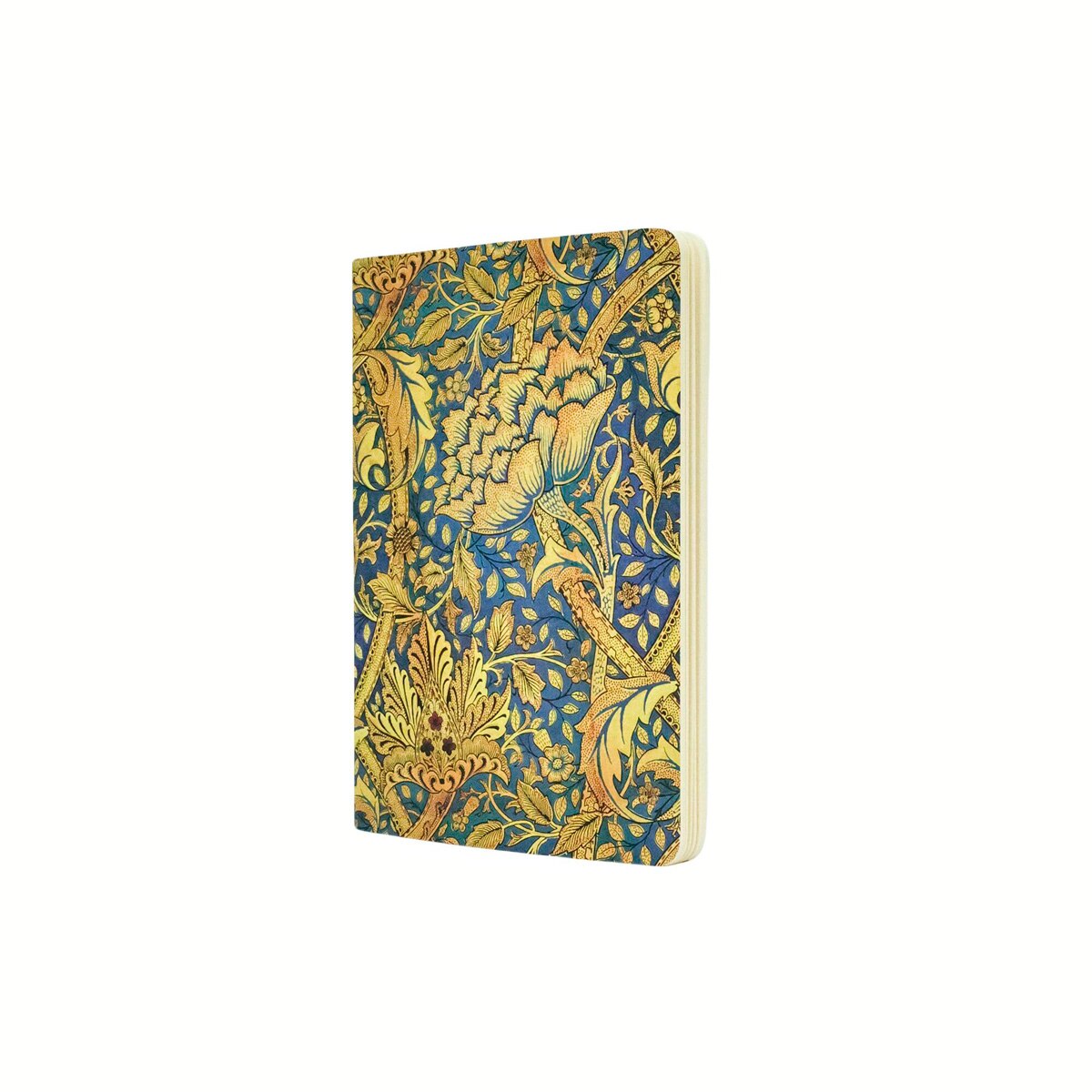 Imagen 0 de Libreta Cahier de tapas flexibles Morris Danza del Viento A5 (148x210mm) lisa de 80 páginas Paperblanks azul