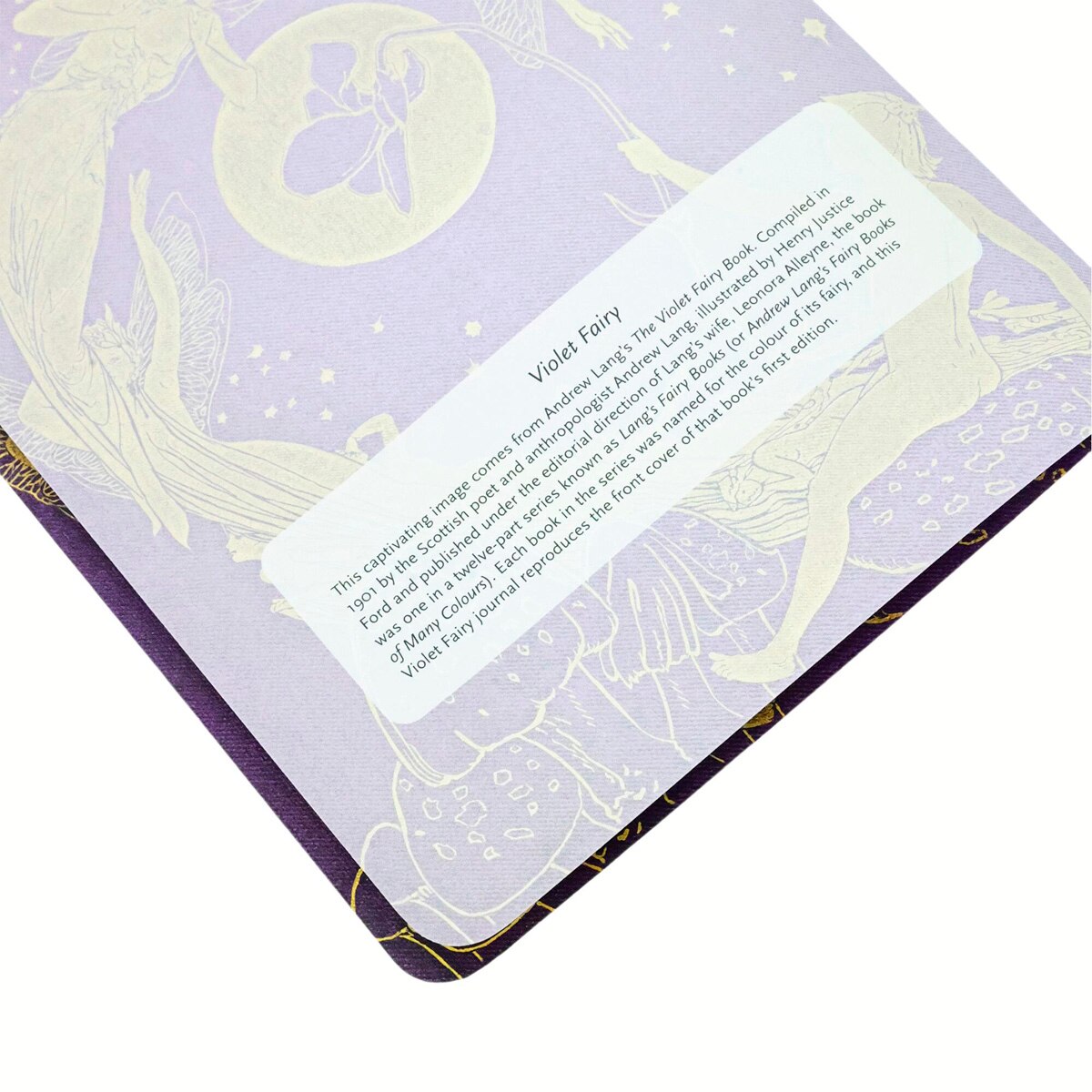 Libreta Cahier de tapas flexibles Hada Violeta A5 (148x210mm) rayada de 80 páginas Paperblanks morado Morado-4