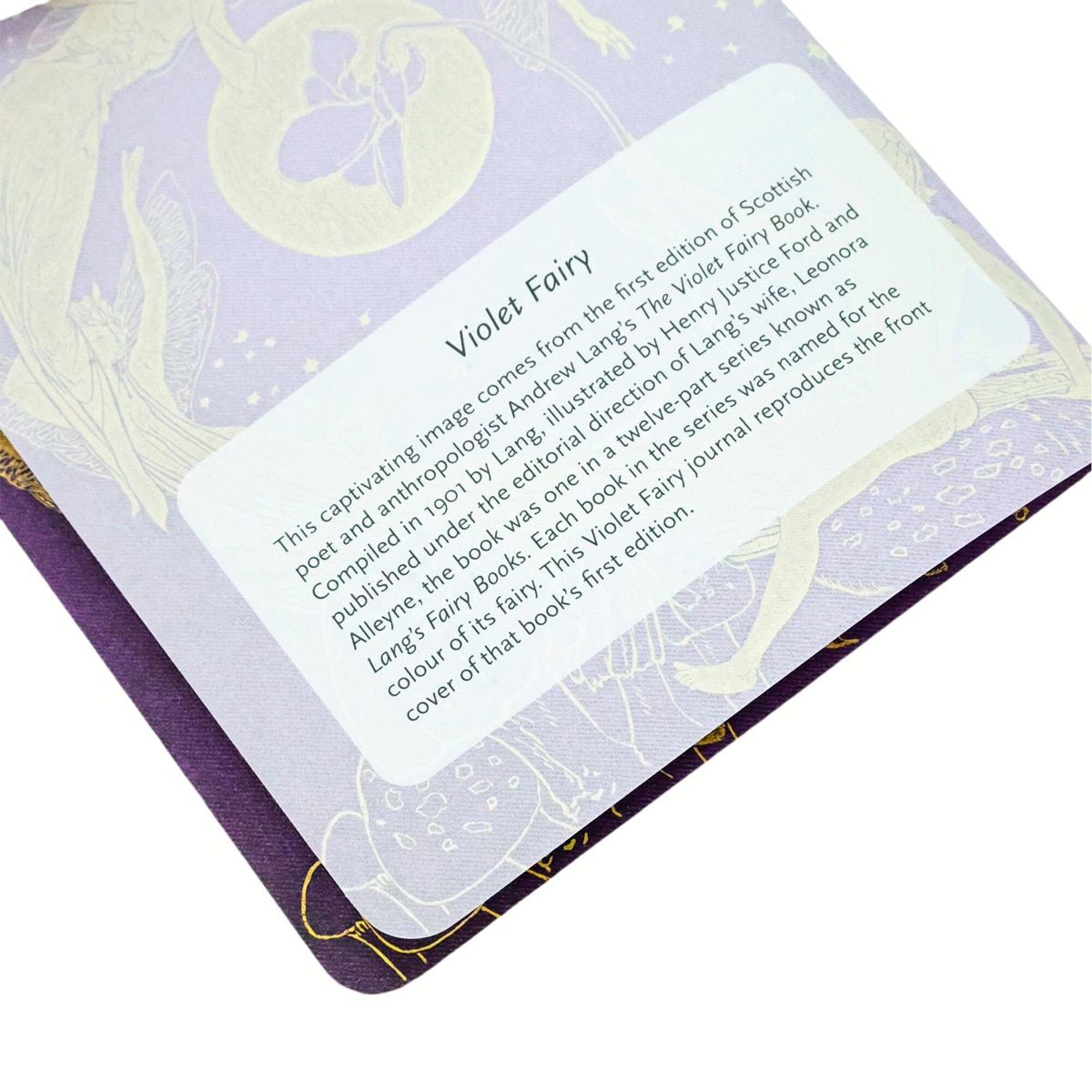 Libreta Cahier de tapas flexibles Hada Violeta A6 (105x148mm) rayada de 80 páginas Paperblanks morado Morado-4