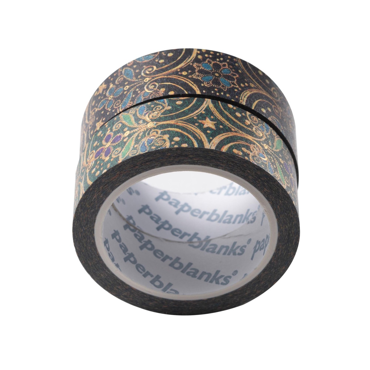 Imagen 3 de Washi tape en pack de 2 unidades Apogeo + Restauración (1 ud. por estampado) cada rollo mide 15mm x 10m Paperblanks multicolor Multicolor